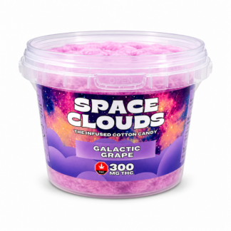 300mg Galactic Grape Space Clouds - Cotton Candy by Kush Kitchen