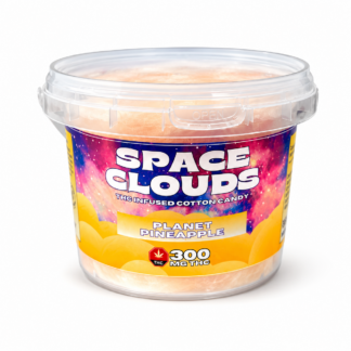 300mg Planet Pineapple Space Clouds - Cotton Candy by Kush Kitchen