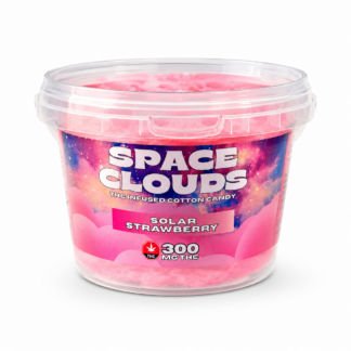 300mg Solar Strawberry Space Clouds - Cotton Candy by Kush Kitchen