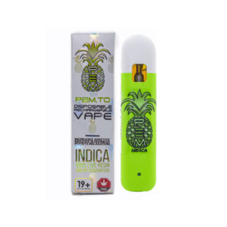 Zkittlez 1.2ml Indica Disposable Rechargeable Vape by Pineapple Express Meds PEX / PEM